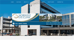 Desktop Screenshot of norwesteye.com